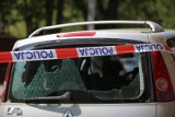 Strzelanina w Bytomiu [ZDJĘCIA]. Pościg za kierowcą, który nie zatrzymał się do kontroli, padły strzały. [AKTUALIZACJA]