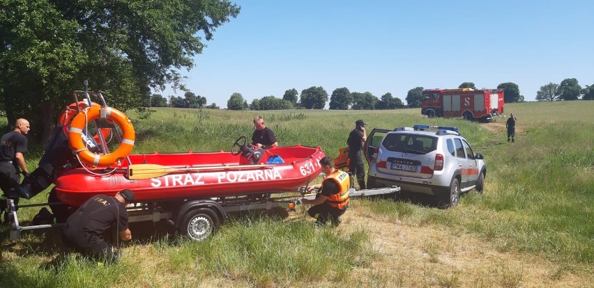 Strażacy z Wągrowca w wakacje regularnie kontrolują jeziora