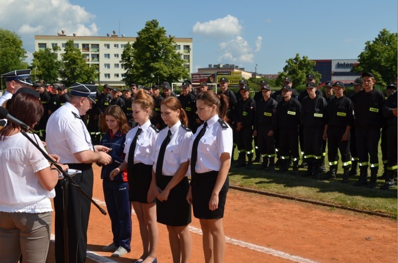 Powiatowe zawody sportowo-pożarnicze w Wałczu