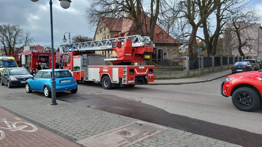 Nikt z mieszkańców nie ucierpiał w pożarze.