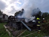 Gruszów Wielki. Kilka zastępów straży walczyło z groźnym pożarem