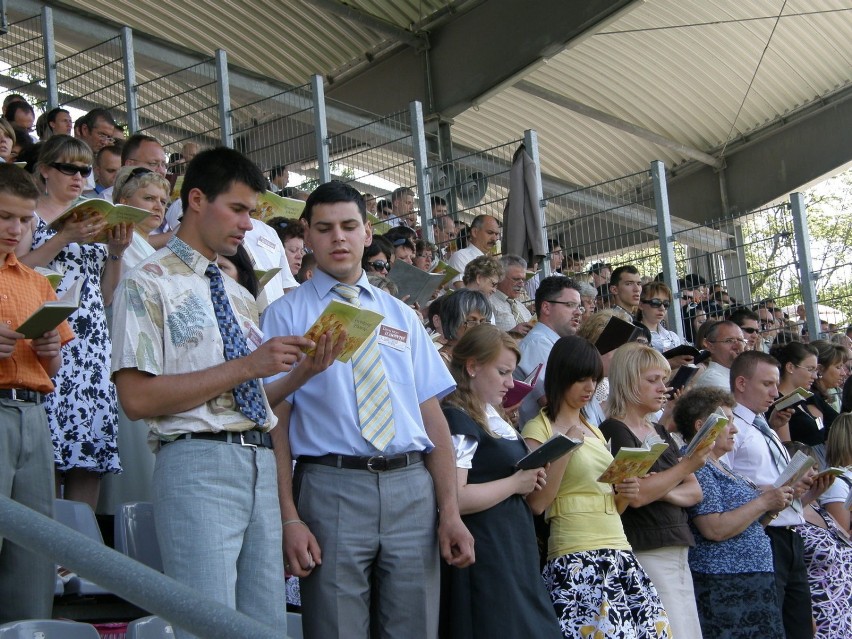 Na stadionie miejskim przy Alei Orła Białego... Fot. Mariusz...