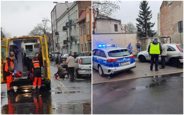 Wypadek w centrum Włocławka