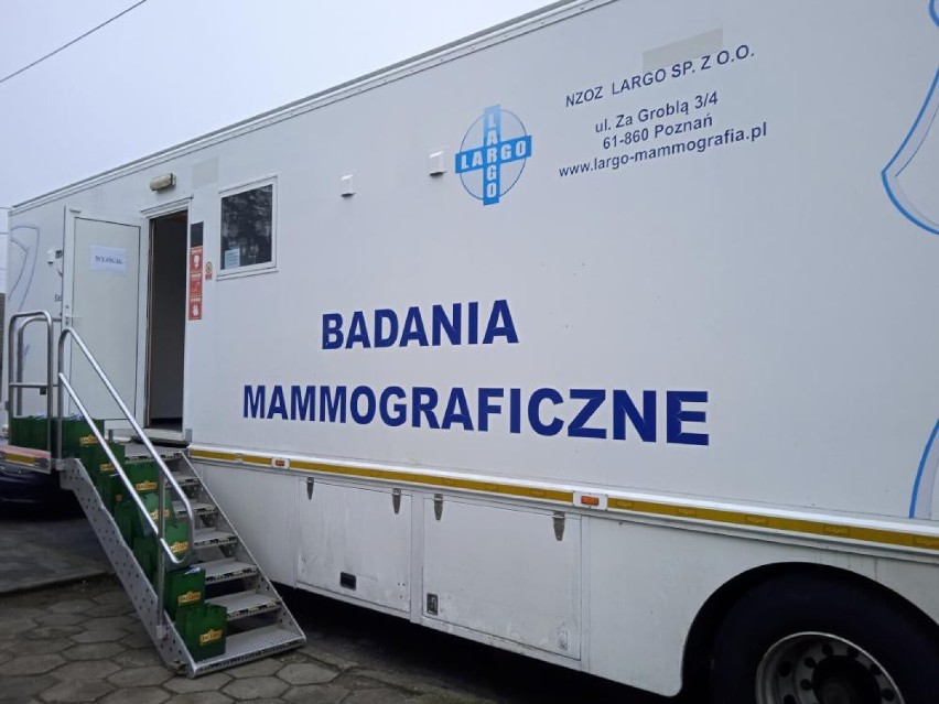 Palarnia kawy w Sułaszewie ufundowała badania mammograficzne