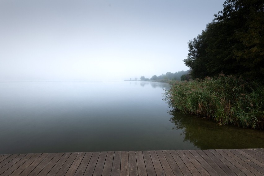 W Krakowie czuć i widać już jesień. Bagry rozpłynęły się rano w mgle. Widoki jak z innej planety