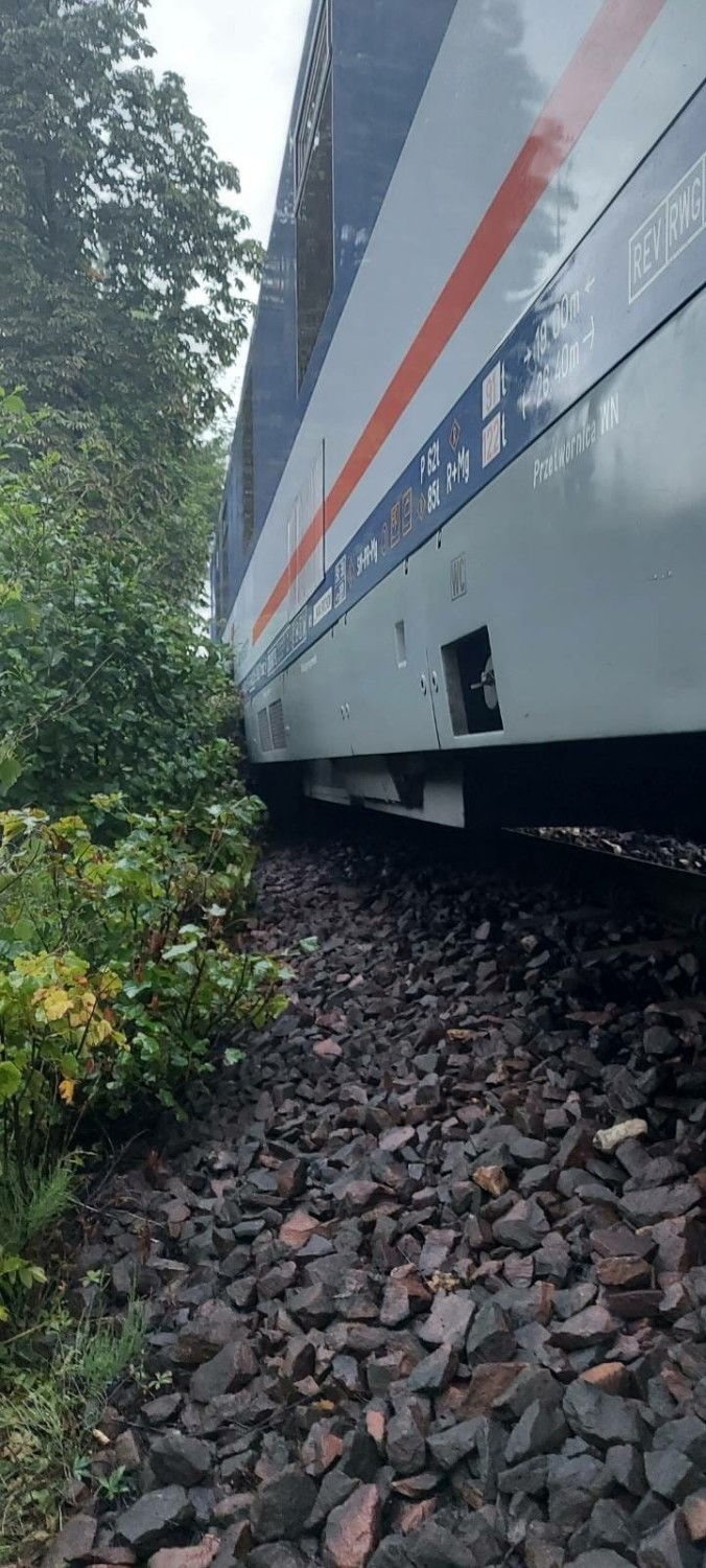 Wypadek pociągu PKP Intercity w Czerwionce