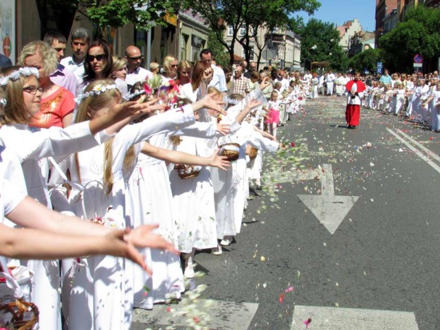 Boże Ciało we Wrześni.