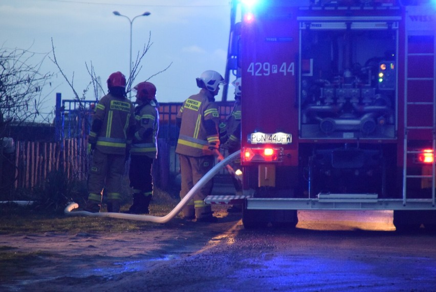 Pożar w Łubowie. Interweniowała straż pożarna