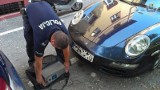 Wieźli kradziony sejf w bagażniku porsche