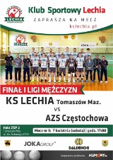 Lechia - AZS Częstochowa, trzeci mecz o mistrzostwo I ligi. Ważne informacje organizacyjne dla kibiców (Foto)