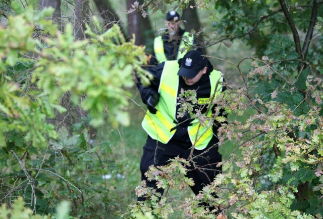 Park im. R. Reagana był przeszukiwany wielokrotnie (na zdjęcia akcja policji z 2013 roku)