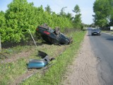 Jechał pijany i spowodował kolizję drogową w miejscowości Gołębiew Nowy