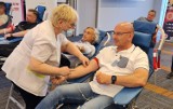 Akcja krwiodawstwa w siedzibie PGE Górnictwo i Energetyka Konwencjonalna w Bełchatowie FOTO