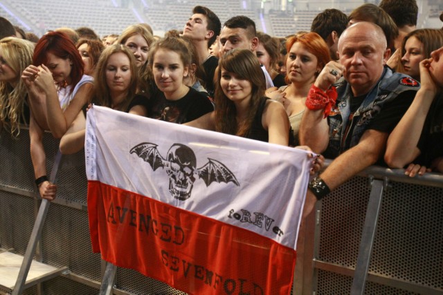 Koncert zespołu Avenged Sevenfold w Atlas Arenie