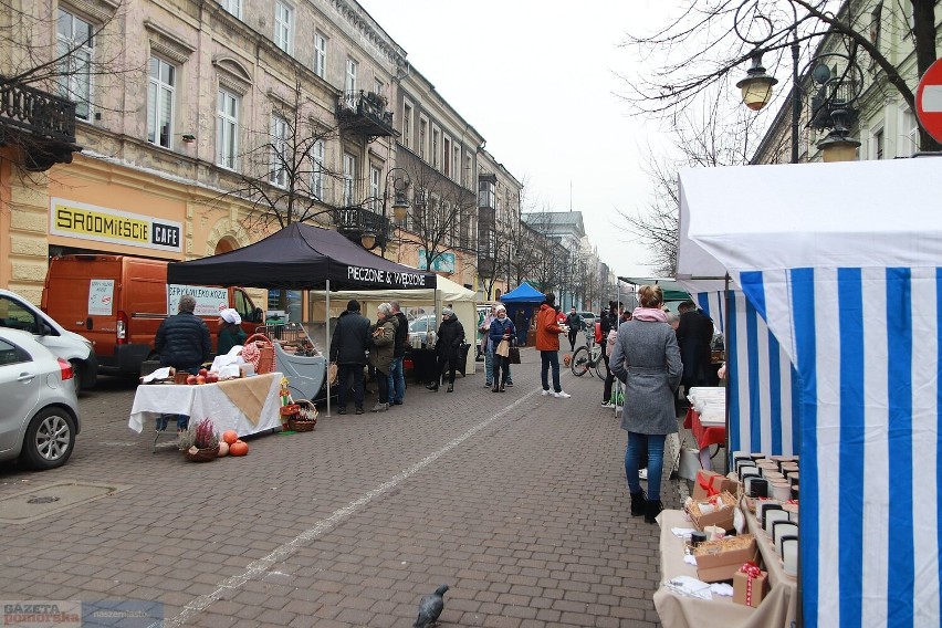 EkoJarmark na ul. 3 Maja we Włocławku, 14 listopada 2021.