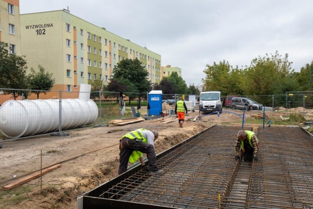 Pierwsza z trzech tężni solankowych w Bydgoszczy powstaje w Fordonie, przy ul. Hallera.