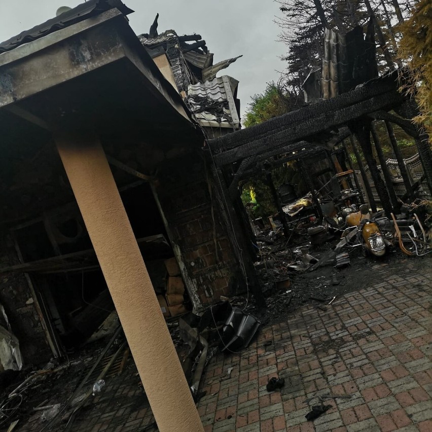 Spłonął dom Mateusza Kosa, bramkarza Zagłębia Sosnowiec i...