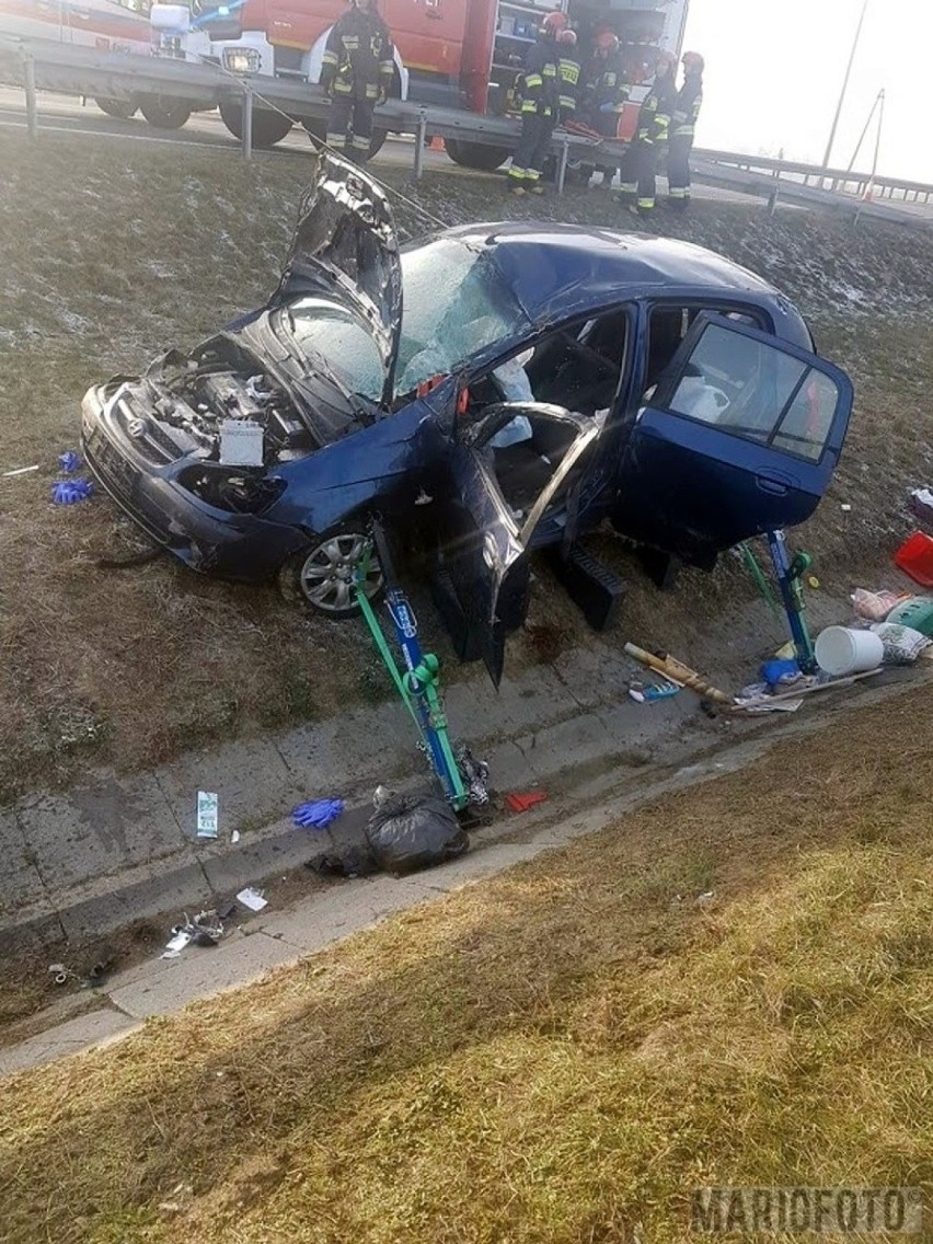 Według wstępnych ustaleń policjantów, kobieta kierująca...