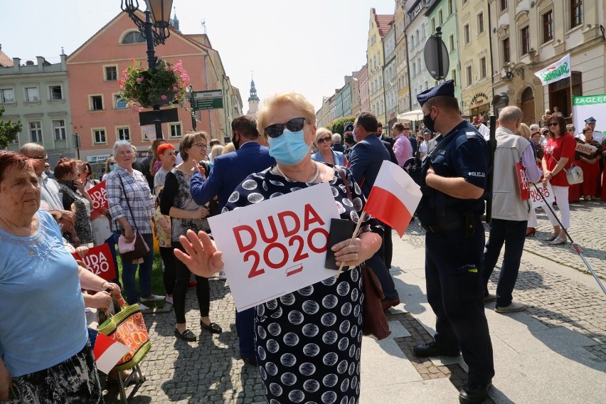 Prezydent Andrzej Duda w Złotoryi. Tak było rok temu, zobaczcie zdjęcia