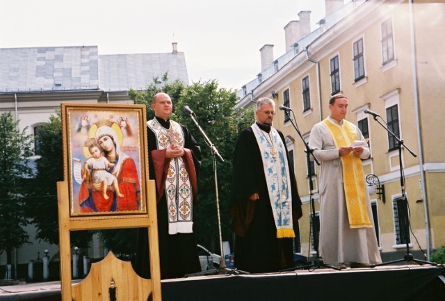 Uroczystości religijne, katolickie i prawosławne, zaczynają się już 14 sierpnia.
Fot.Cecylia Markiewicz