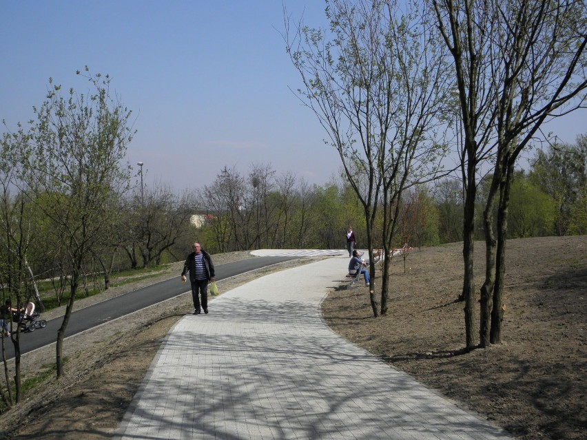 Park Cegielnia Żory: Nowe trasy rowerowe, spacerowe [ZDJĘCIA]