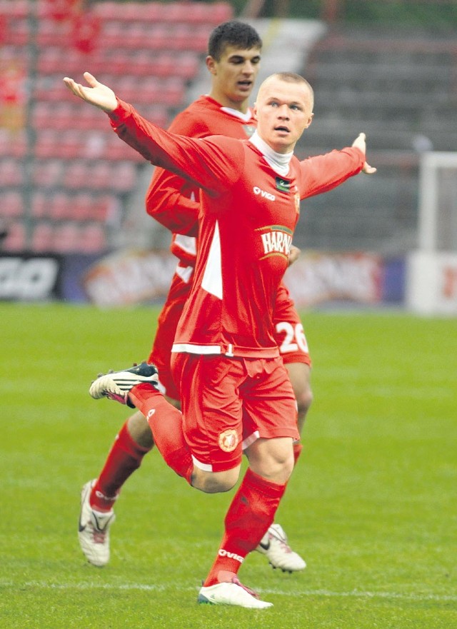 Przez dwa i pół roku gry w Widzewie Darvydas Sernas strzelił 23 gole.