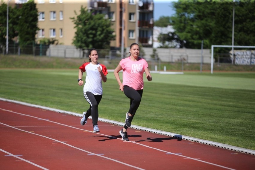 Na stadionie na Lompy w Chorzowie trenują lekkoatleci AKS...