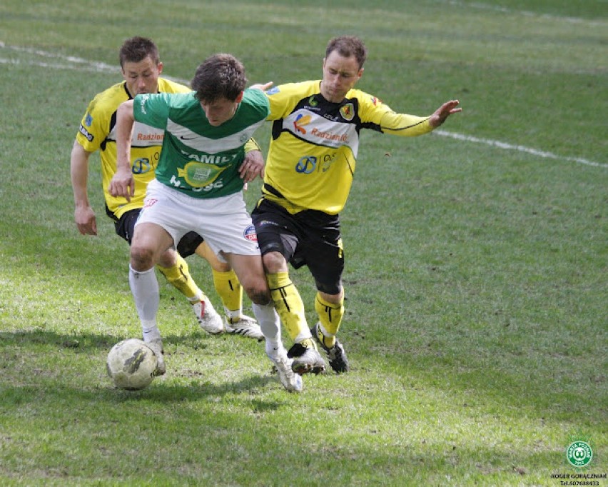 Piłkarze Warty pokonali na Bułgarskiej Ruch Radzionków 1:0,...