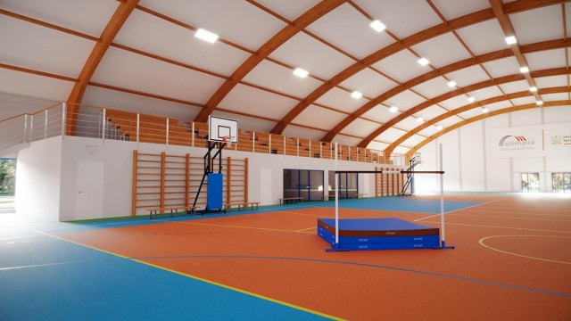 Zespół Szkół Technicznych w Grudziądzu będzie miał nową halę sportową z wielofunkcyjnym boiskiem. Zobaczcie jak ma wyglądać>>>>