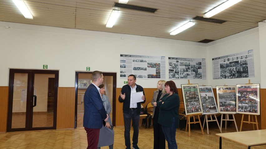 Wyremontowana zostanie aula w  Zespole Szkół w Libiążu