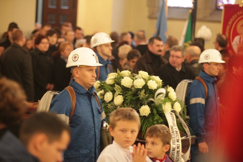 Pogrzeb górnika KWK Mysłowice-Wesoła