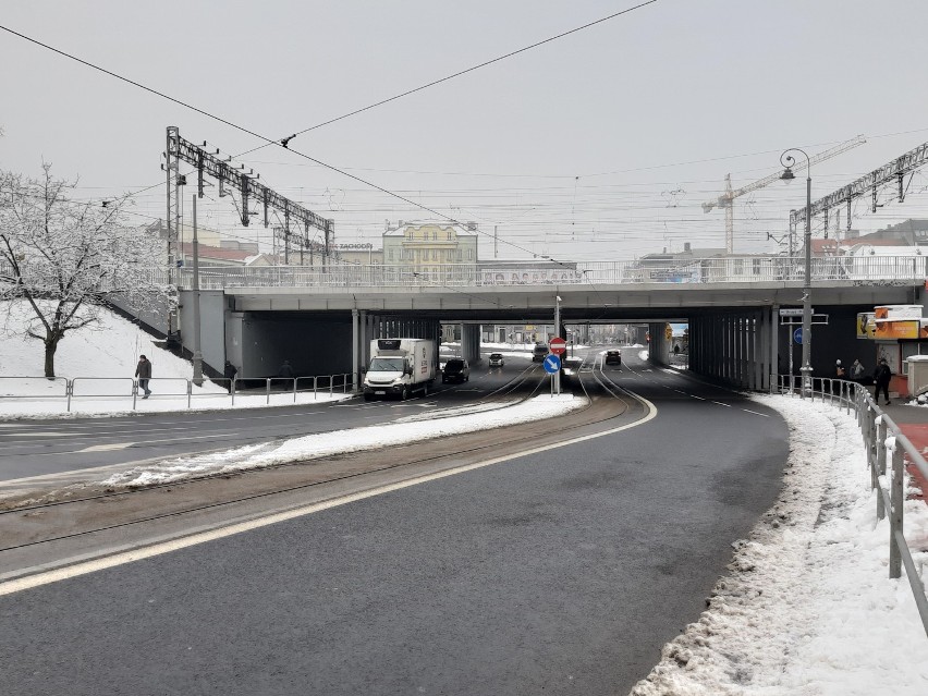 Wiadukt nad ulicą św. Jana w Katowicach. Tu powstanie węzeł...