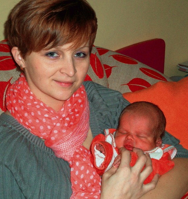 Anna Piekarska ze swoim synkiem Miłoszem