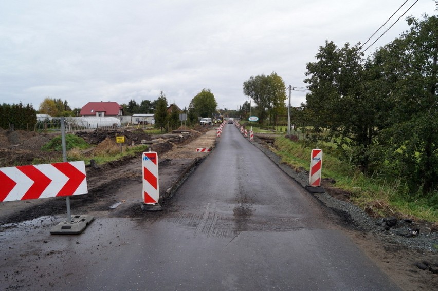 Budowa mostu na Wyspę Sobieszewską (październik 2017)