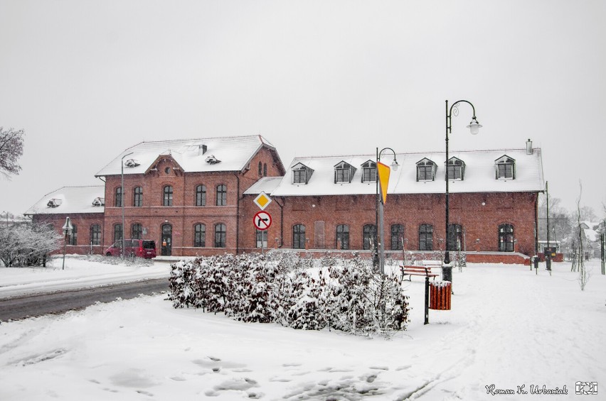 Pleszew skąpany w śniegu. Miasto przykryte białym puchem...