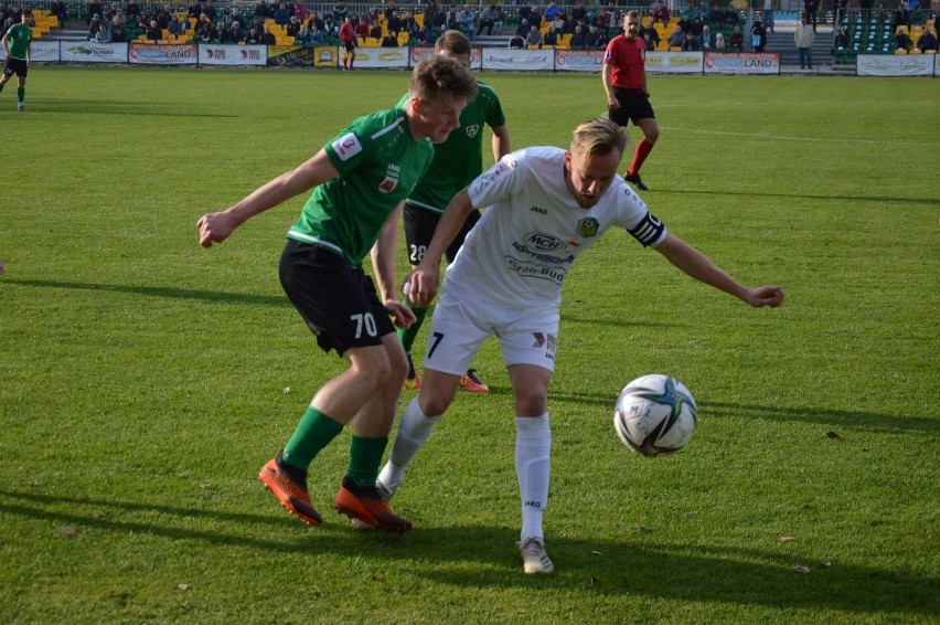 Lechia Zielona Góra zremisowała z Cariną Gubin 1:1.