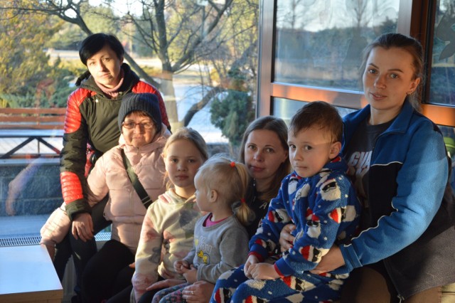 W Klukach, sami Swoi Noclegi, przebywa grupa uchodźców z Ukrainy