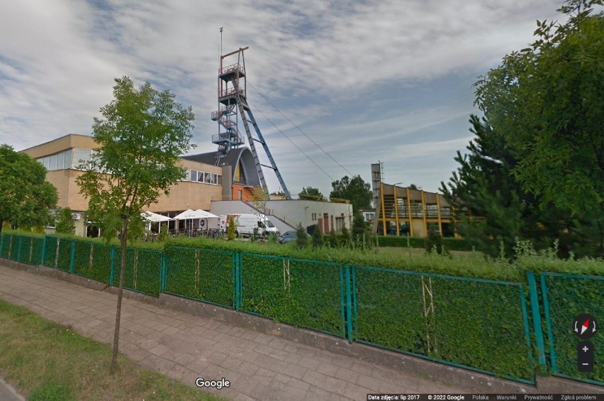 Budynki kopalni w Tarnowskich Górach.
