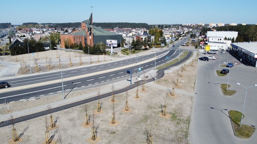 Dzięki rozbudowie ul. Grunwaldzkiej wygodniej można dojechać...