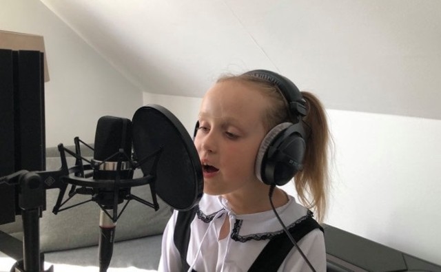 Zuzia nagrała piosenkę na przedszkolny festiwal w Opolu