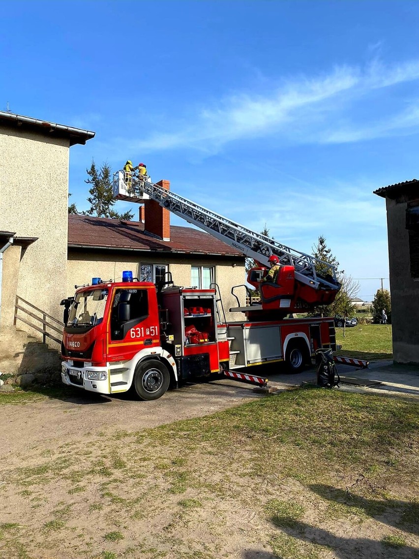 Pożary w aż dwóch budynkach na terenie powiatu wągrowieckiego 