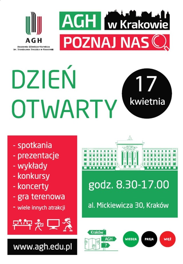 Dzień otwarty AGH w Krakowie