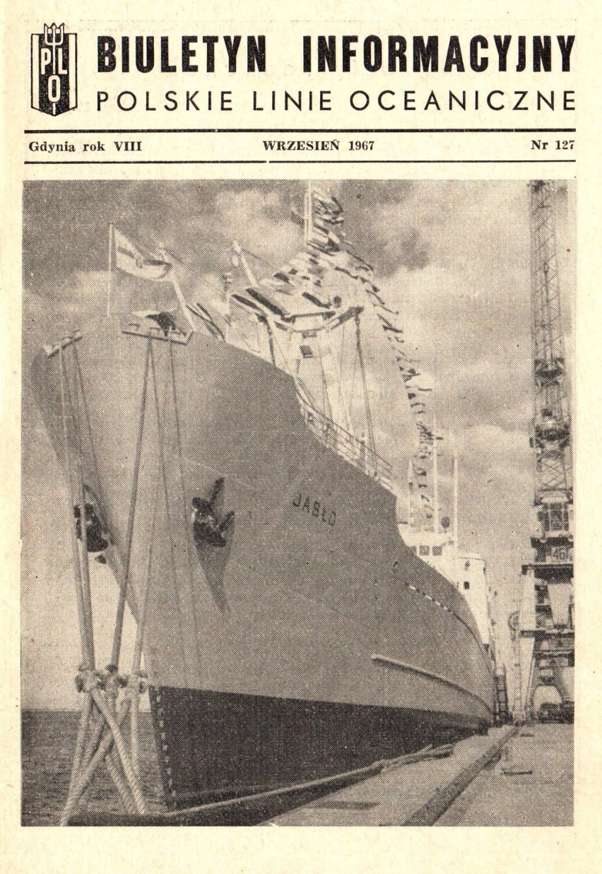 M/S „Jasło” był bardzo nowoczesnym statkiem pod koniec lat...