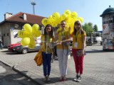 Hospicjum Żory: Wolontariusze z I LO zbierają pieniądze na hospicjum w ramach Kwesty Maturalnej FOTO