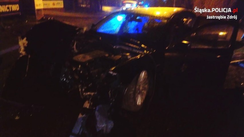 Jastrzębie: kierowca BMW nie zapanował nad autem, doszło do...