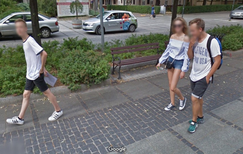 Częstochowianie w oku kamery Google Street View