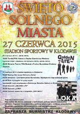 Dni Kłodawy 2015 - Święto Solnego Miasta: W Kłodawie zagra Golden Life i Loka!