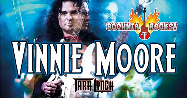 Vinnie Moore kolejny raz wystąpi w Bochni 13.05.2022