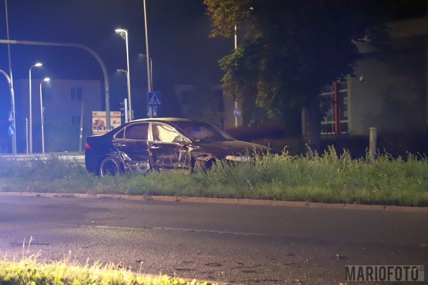 Nietrzeźwy kierowca spowodował wypadek na Ozimskiej w Opolu