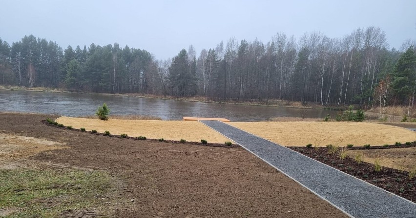 Kończą się prace nad zalewem Bernatka w Skarżysku - Kamiennej. Zobacz zdjęcia